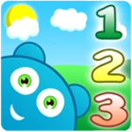 learning numbers for kids android application logo